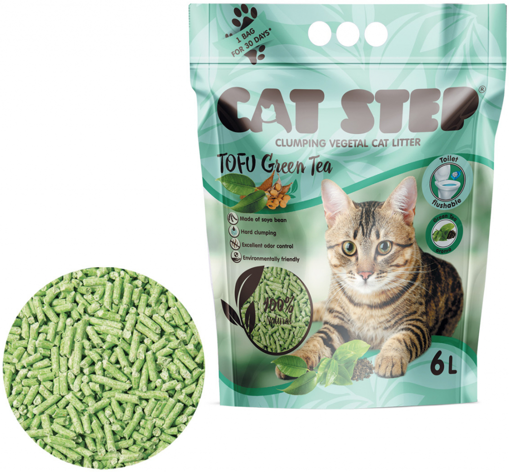 Cat Step Tofu Green Tea 5,4 kg 12 l