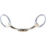 HARRY'S HORSE Udidlo oliva Oval Gold Brass dvakrát lomené – Zboží Mobilmania