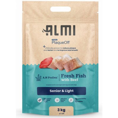 Almi Senior & Light Granule s mořskou řasou 3 kg – Zboží Mobilmania