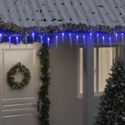 vidaXL Vánoční světelné rampouchy 200 ch LED akryl a PVC [356229] Barva: Modrá – Hledejceny.cz