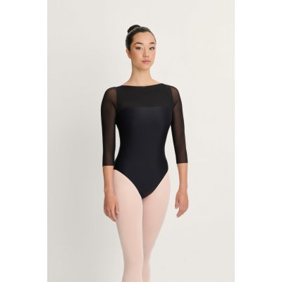 Trikot Intermezzozzo se síťovinou a 3/4 rukávy 31712 černá – Zboží Mobilmania