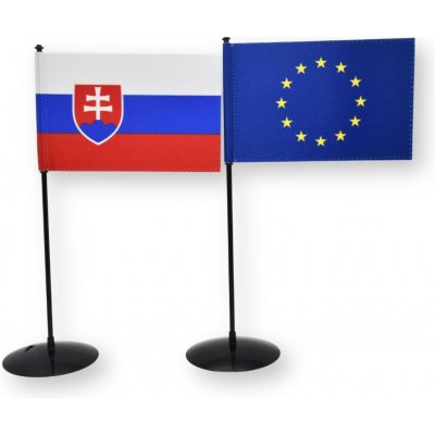 Komplet stolního stojánku s vlaječkami SR a EU (pro nasunutí) Alerion – Hledejceny.cz