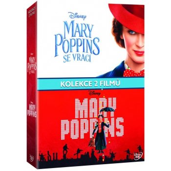 Mary Poppins + Marry Poppins se vrací / Kolekce 3D BD DVD