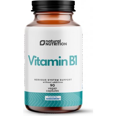 Natural Nutrition Vitamin B1 90 kapslí – Hledejceny.cz