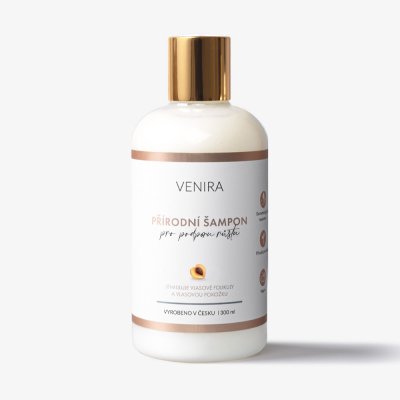 Venira přírodní šampon pro podporu růstu vlasů meruňka 300 ml – Zboží Mobilmania