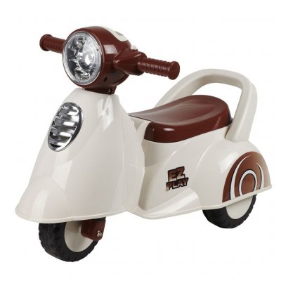 Baby Mix se zvukem Scooter bílé