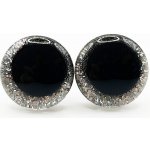 Glitrové bezpečnostní oči Ø14mm (Pár) Barva: Stříbrná – Zboží Dáma