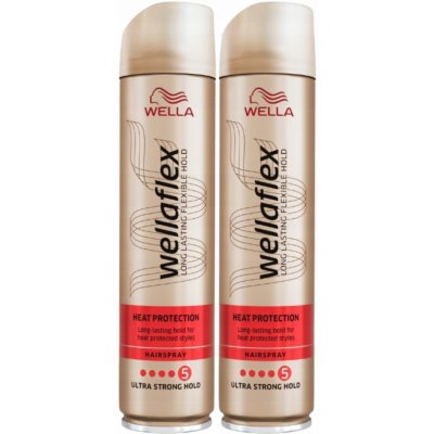 Wellaflex Heat Protection lak na vlasy extra silný 500 ml od 258 Kč ...