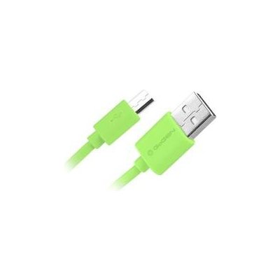 GoGEN MICUSB 100 MM14 USB/micro USB, 0,9m, zelený – Zbozi.Blesk.cz