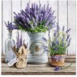 PAW ubrousky L Lavender in Bucket 33x33cm – Zboží Dáma