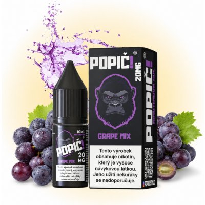 POPIČ! Grape Bull 10 ml 20 mg – Sleviste.cz