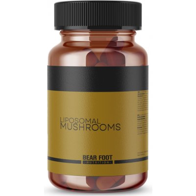 Bear Foot Nutrition Bear Foot Liposomal Mushrooms 30 kapslí – Hledejceny.cz