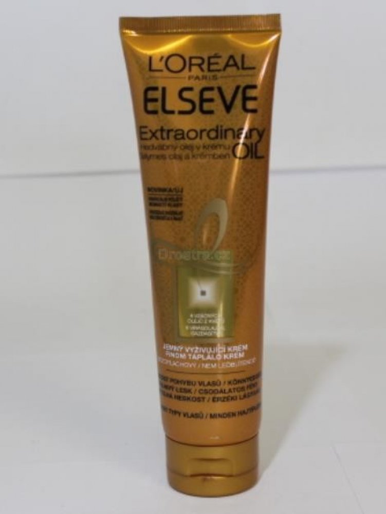 L'Oréal Elséve Extraordinary Oil hedvábný olej v krému pro všechny typy  vlasů 150 ml | Srovnanicen.cz