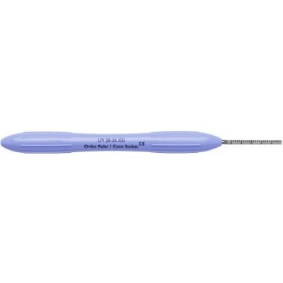 LM-Dental Mirror hadnle Ortho blue, UNF4-48, cone socket Vyberte typ rukojeti ErgoSense (ES) nebo ErgoMax (XSi):: Ručka ErgoSense – Hledejceny.cz