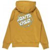 Dětská mikina Santa Cruz mikina Youth Glint Dot Hood Old Gold