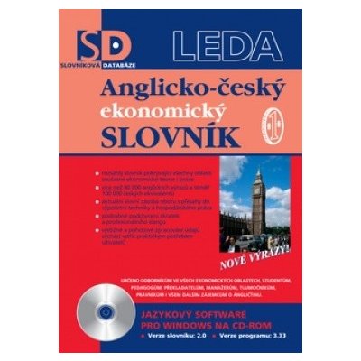 Anglicko-český ekonomický slovník - elektronická verze pro PC