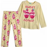 Dívčí pyžamo svítící ve tmě KYLY SWEET MOMENT žluté – Zboží Dáma