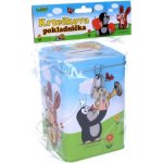 KRTEK Pokladnička Krteček 15cm set kasička se zámkem a klíčky kov – Zboží Mobilmania