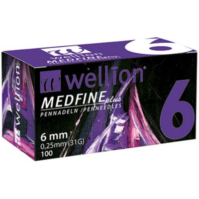 Wellion jehly MEDFINE PLUS 32Gx4 mm 100 ks inz.pera