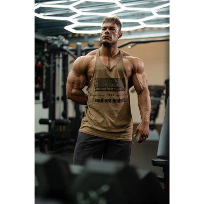 Nebbia Washed-off oversized tílko Max Out hnědé – Hledejceny.cz