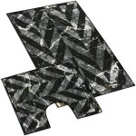 Bellatex 3D tisk sada černý mramor 60 x 100 +60x50 cm – Zboží Dáma