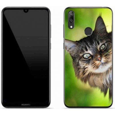 Pouzdro mmCase Gelové Huawei Y7 2019 - kočka 3