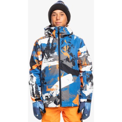 Quiksilver Mission Printed Youth Jk bright colbalt