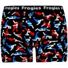 Boxerky, trenky, slipy, tanga Frogies Tropical černá | šedá