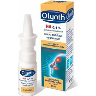 Olynth HA 0,1 % nosní sprej 10 ml – Zboží Dáma