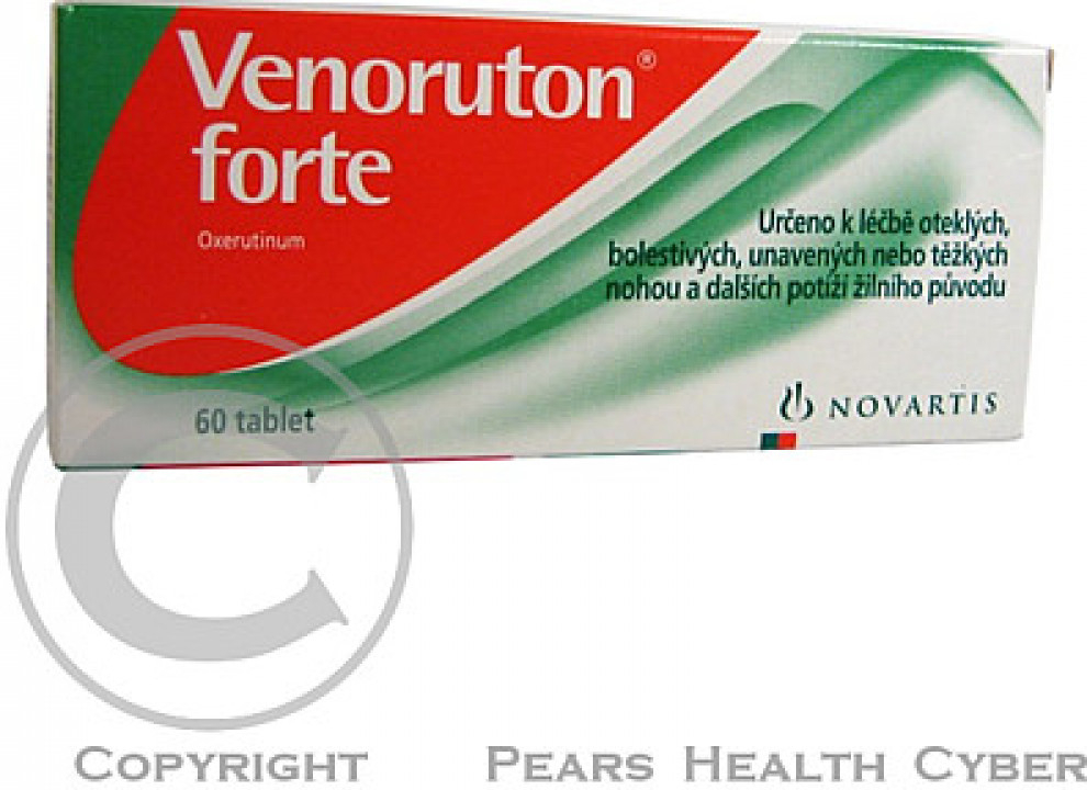 VENORUTON FORTE POR 500MG TBL NOB 60