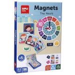 APLI magnetická hra Kids 96 ks hodiny – Hledejceny.cz