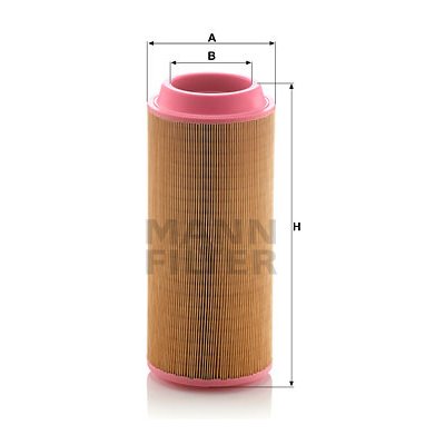 Vzduchový filtr MANN-FILTER C 16 400 – Hledejceny.cz