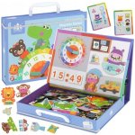 Janod magnetická kniha ZÁBAVNÉ OBLIČEJE CHLAPCI – Zboží Dáma