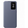 Pouzdro a kryt na mobilní telefon Samsung Smart View Wallet Samsung Galaxy S24 Plus, violet