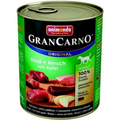 Animonda Gran Carno Adult jelení & jablka 12 x 0,8 kg – Zboží Mobilmania