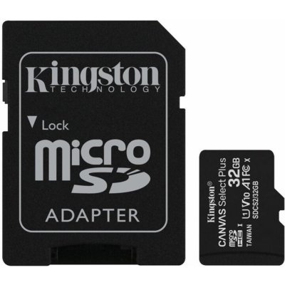 Kingston SDXC 32GB SDCS2/32GBSP – Zboží Mobilmania