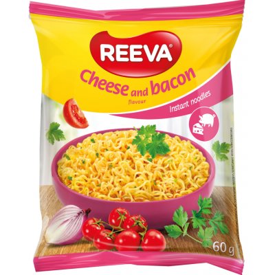 Reeva Instantní polévka Sýr a slanina 60 g – Zboží Dáma