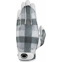 Zoom Sun Style Womens Golf Glove Levá bílá-černá-šachovnice S/M