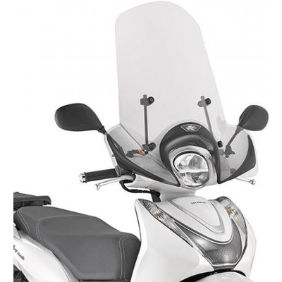 KAPPA plexi štít HONDA SH MODE 125 21-25 51 X 66 cm průhledný - potřebné upevnění A1193AK | Zboží Auto