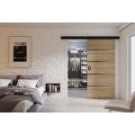 VILEN DOOR Posuvné na stěnu WERDI PLUS Dub Sonoma 86 x 205 cm – Zboží Mobilmania