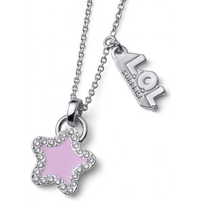 L.O.L. Surprise! Dívčí náhrdelník hvězdička s krystaly L1003PIN – Zbozi.Blesk.cz
