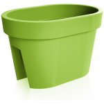 Prosperplast Květináč na zábradlí LOFLY RAILING limetka 39,6 cm – Sleviste.cz
