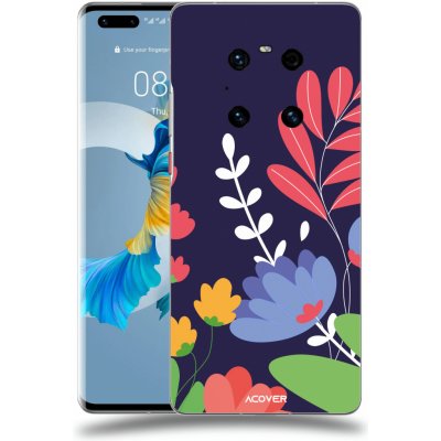 Pouzdro ACOVER Huawei Mate 40 Pro s motivem Colorful Flowers – Zbozi.Blesk.cz