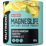 Nutrend MAGNESLIFE INSTANT DRINK POWDER malina 300 g – Hledejceny.cz