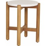 House Nordic Zahradní odkládací stolek TERRACINA 37 cm bílý – Hledejceny.cz