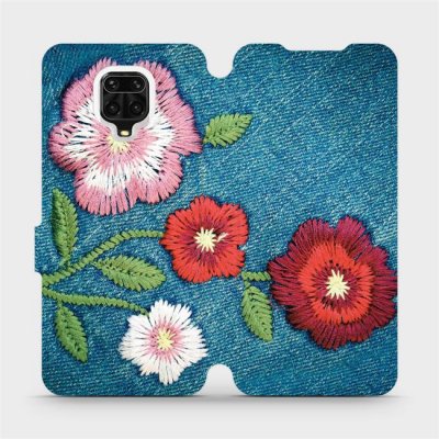 Mobiwear - Xiaomi Redmi Note 9 Pro - MD05P Džínové květy – Zboží Živě