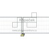 Pletiva Mobilní plotový panel F1 pozinkovaný | 3455 × 1200 mm