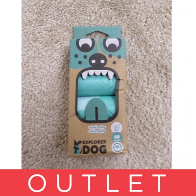 Explorer Dog Sáčky recyklované na psí exkrementy s vůní máty 60 ks – Zboží Dáma