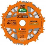 CMT Sada drážkovacích kotoučů DADO PRO D203x6,2-20 d30 Z12 HW C23031208M – Hledejceny.cz