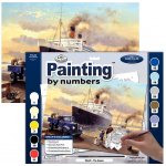 Royal Langnickel Malování podle čísel 30 x 40 cm Loď – Zboží Mobilmania